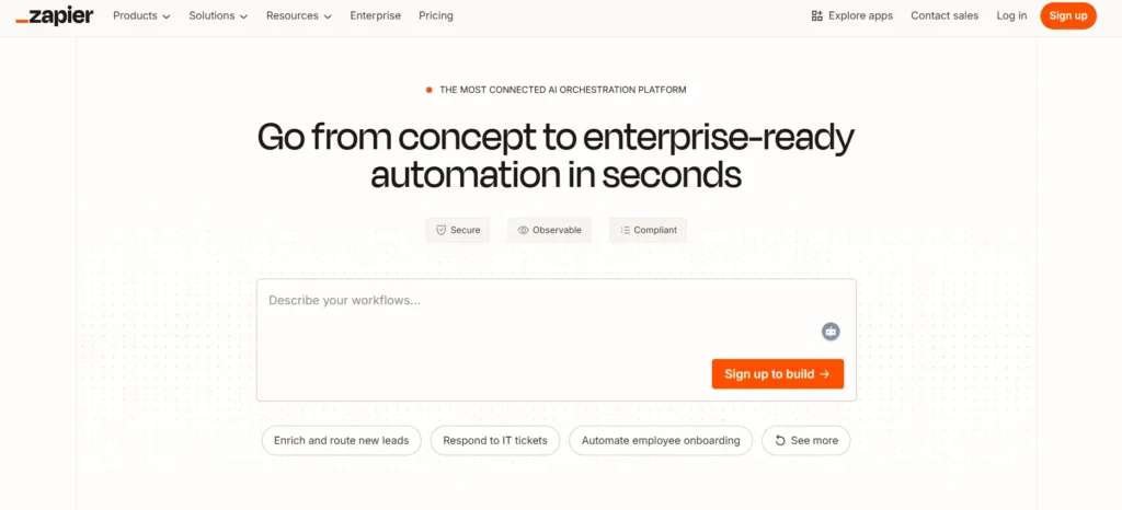 digital marketing ai tool zapier ai