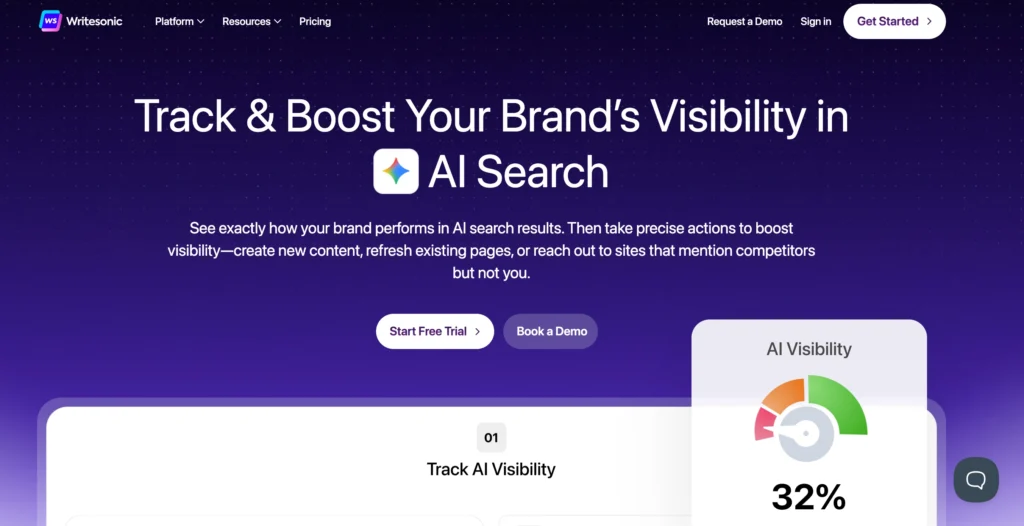 digital marketing ai tool writesonic