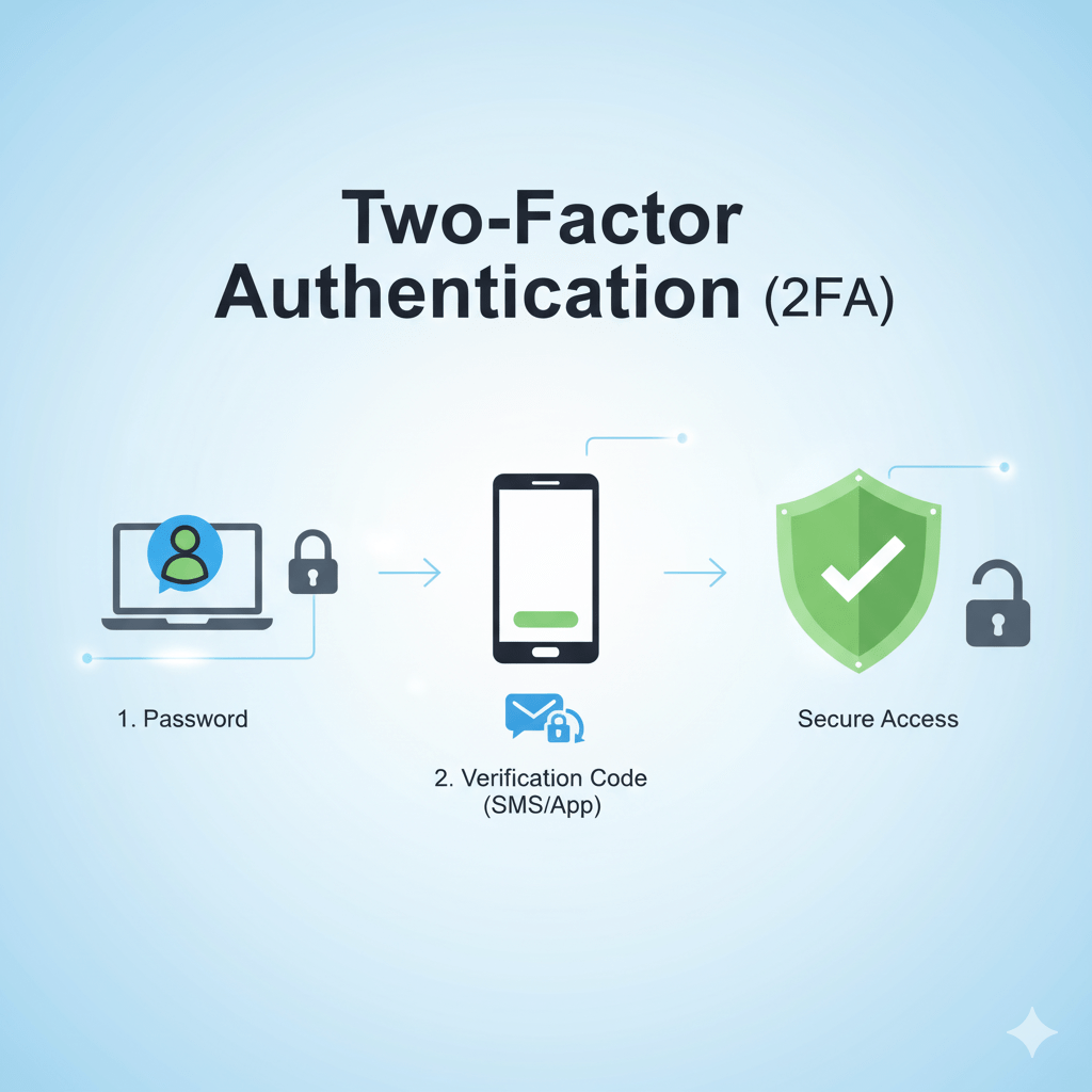 2fa ,iki faktorlu identifikasiya