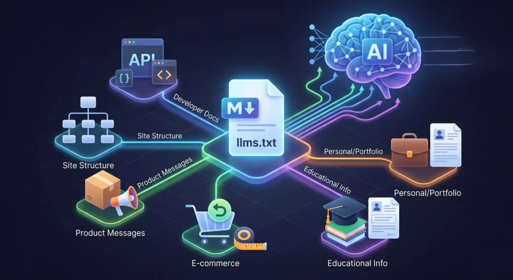  llms.txt, llms.txt nədir, llms txt, ai seo