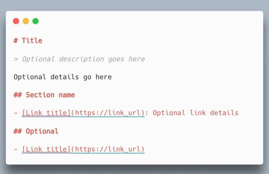 llms.txt nümunə, llms.txt nədir, llms txt